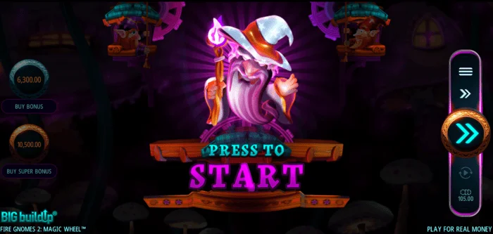 Fire Gnomes 2 Magic Wheel - การเริ่มเกมโบนัส
